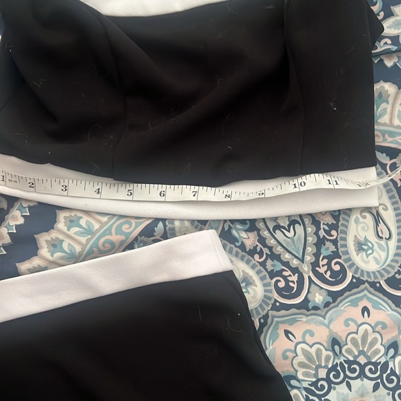 Black and white skirt top set - Picture 12 of 13